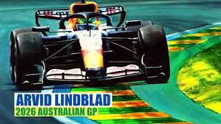 Arvid Lindblad - 2026 Australian GP - F1 Debut Points!