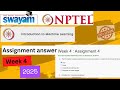 NPTEL Introduction to Machine Learning Week 4 Assignment 4 Answers Solution Quiz|2025 Jan|#nptel