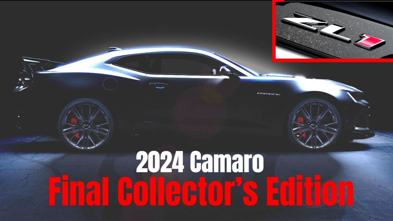 Chevrolet Announces 2024 Camaro Final Collector’s Edition YouTube