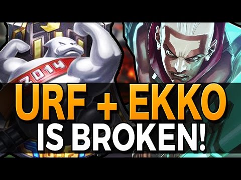 URF Ekko Gameplay - Mult prea op.