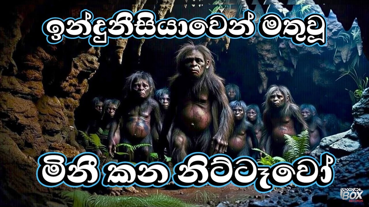 ලංකාවේ නිට්ටෑවෝ ඉන්දුනීසියාවේ දූපත් වලත් ???  - The story of Homo floresiensis