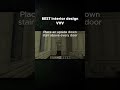 BEST interior design  #buildhacks #minecraft #buildingtips #minecraft #friends #gaming #fun #viral