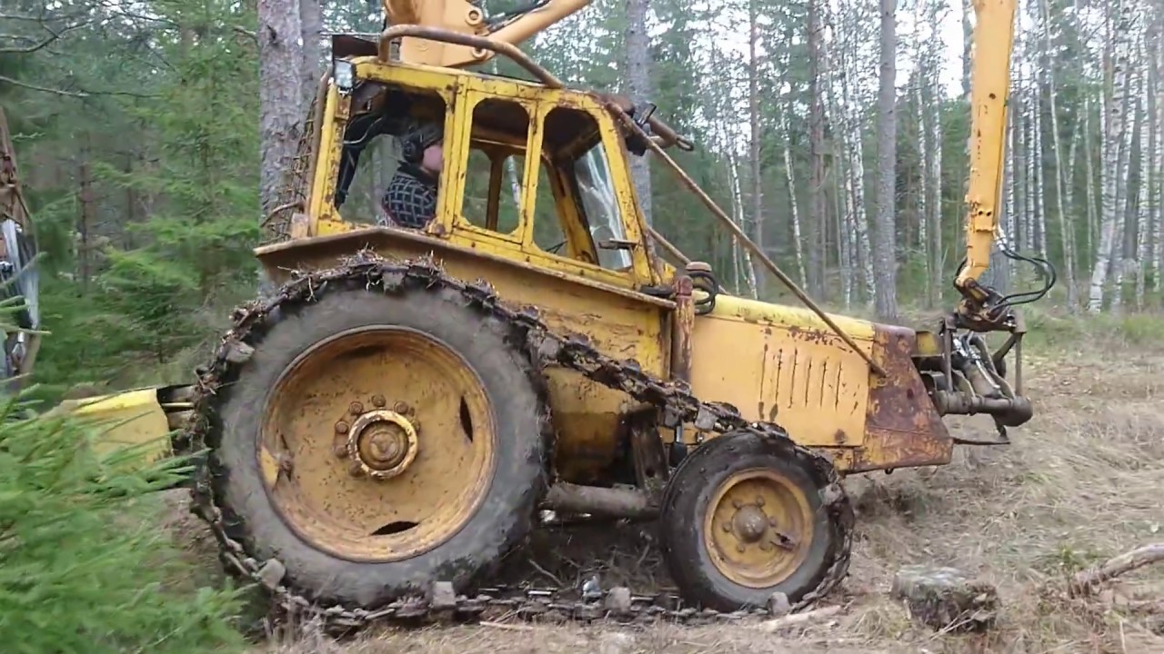 Volvo BM SM 460-67 på skogsdag i Luckebo,Åsbro,Örebro Län Del2