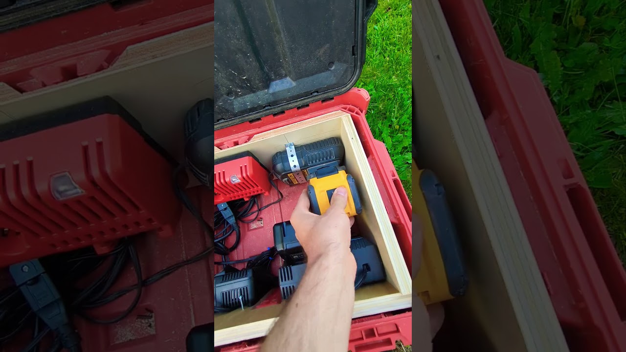 Custom Packout Charging Station