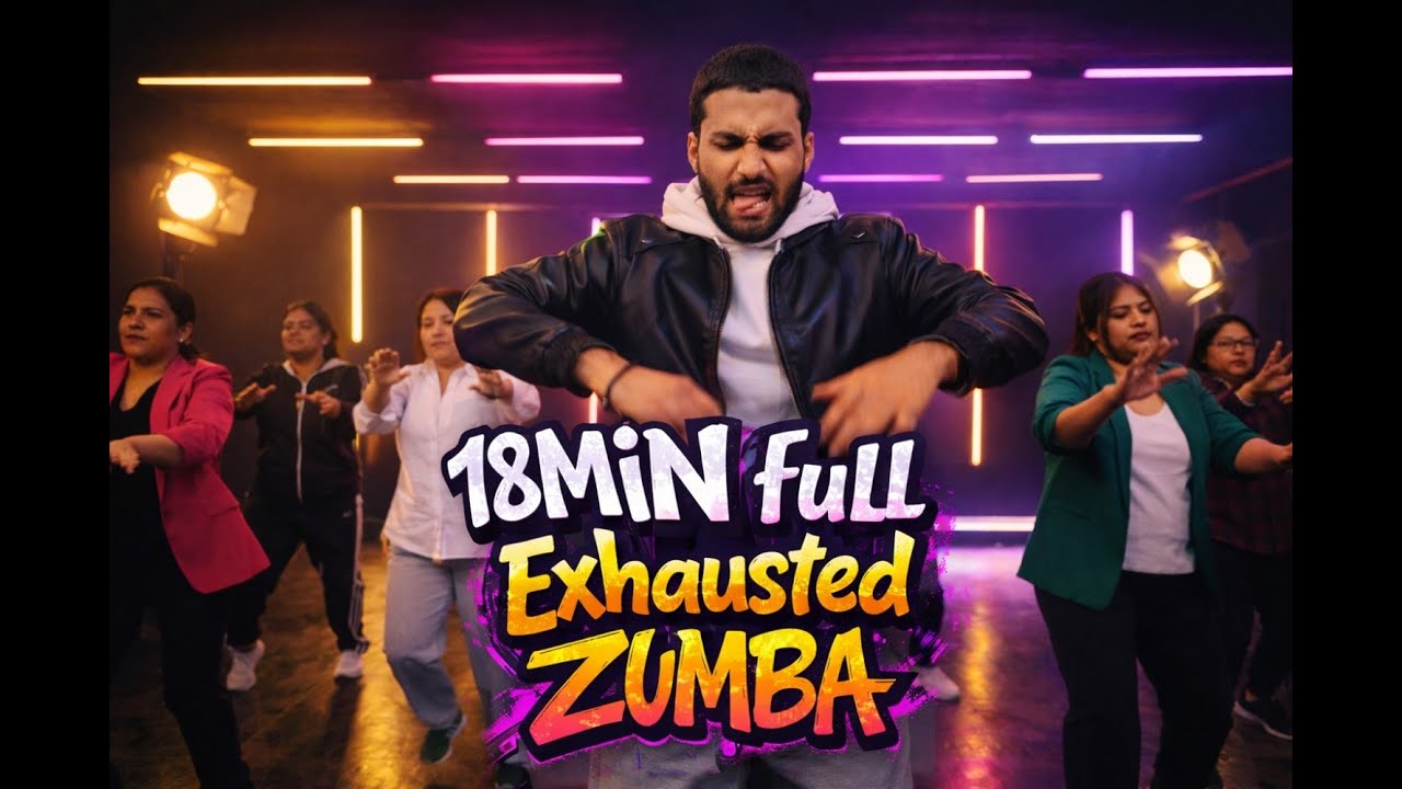 18min Full Exhausted Zumba || Mauri Dance & Fitness Academy || 