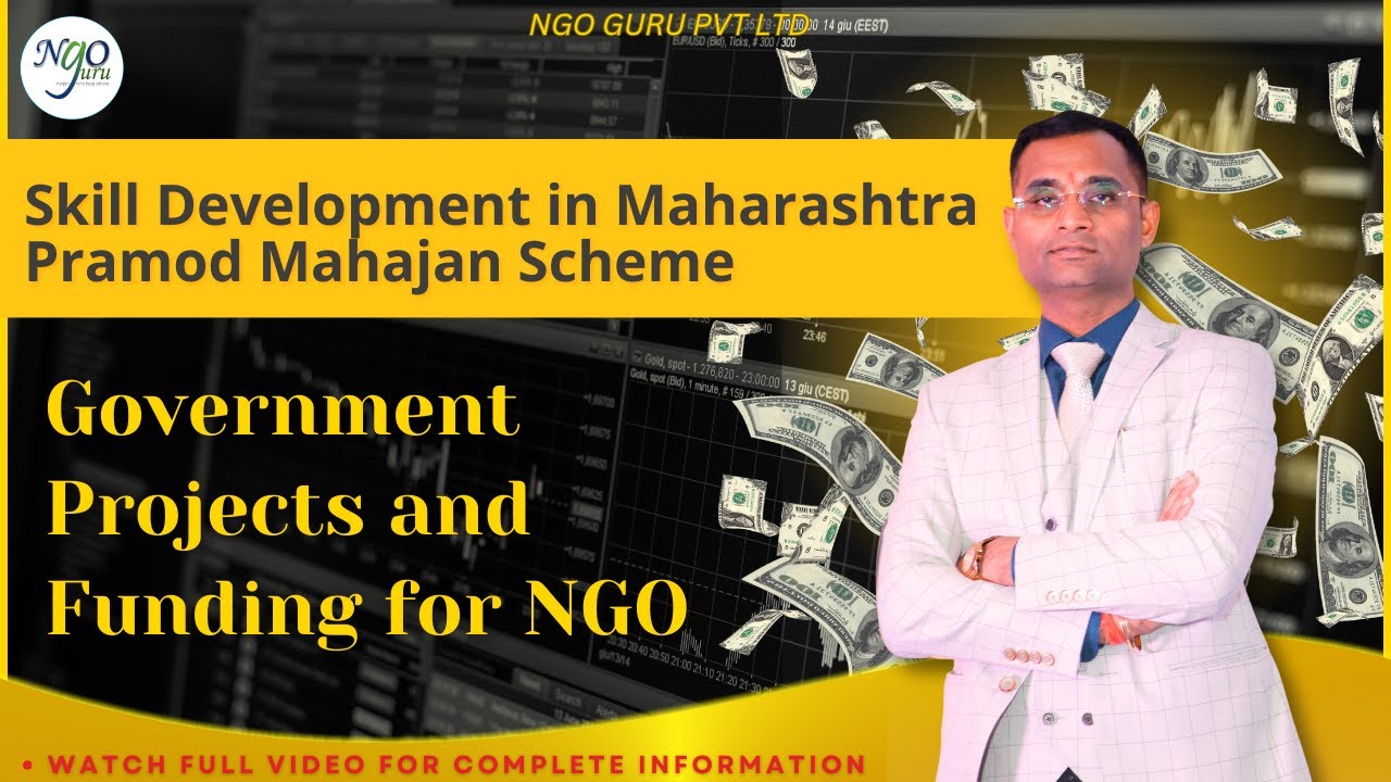 Government Projects and Funding for NGO in Skill Development in Maharashtra- Pramod Mahajan Scheme