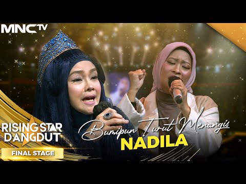 NADILA - BUMIPUN TURUT MENANGIS (RITA SUGIARTO) | RISING STAR DANGDUT