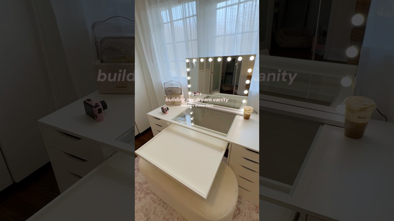 Создаю туалетный столик своей мечты 🤍🎀🪞 