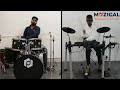 Samajavaragamana Drum Cover | Mahanth (Student) ft. Shiva Reddy Sir | Muzigal Pragathi Nagar