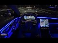 The Mercedes S Class 2021 Test Drive at NIGHT