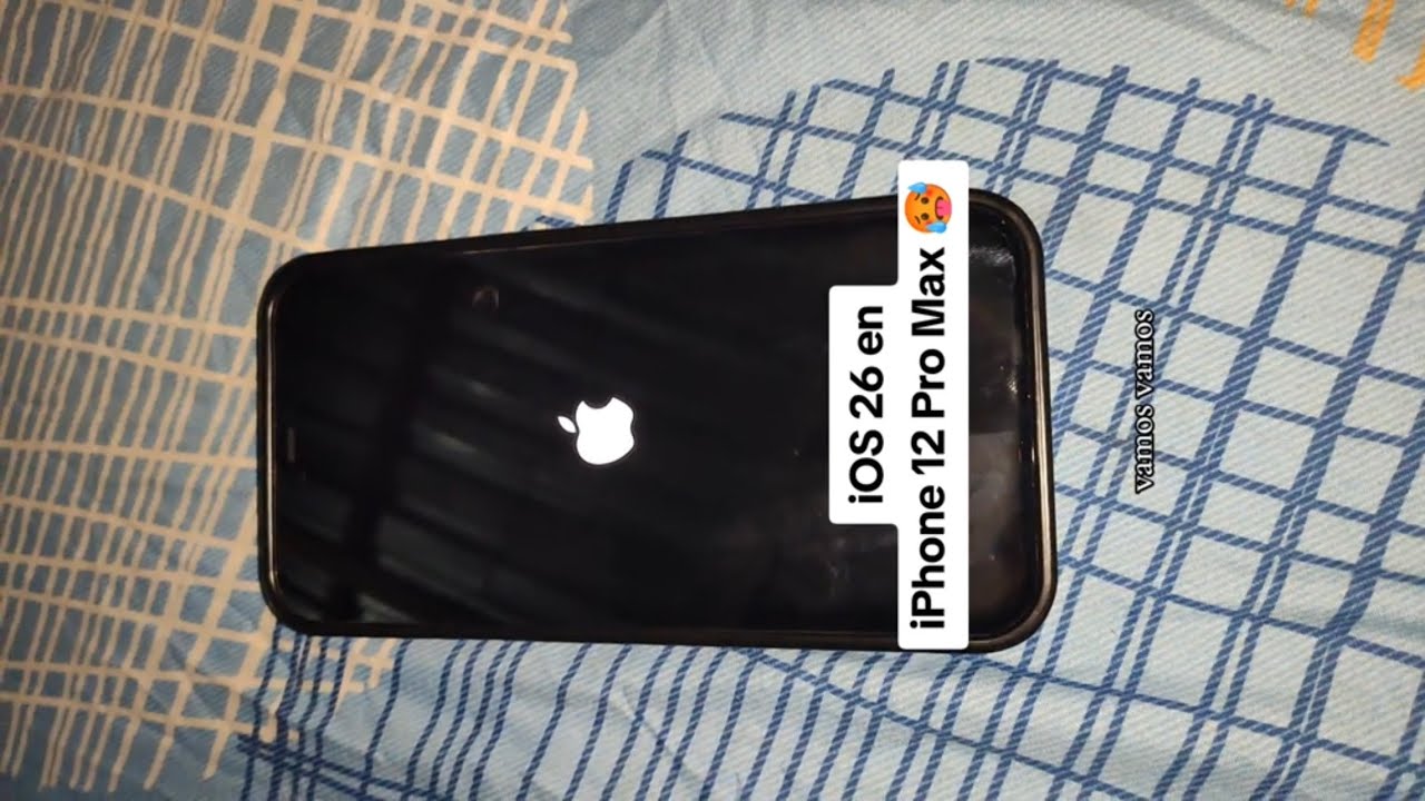 iOS 26 on an iPhone 12 Pro Max 🥵 - YouTube