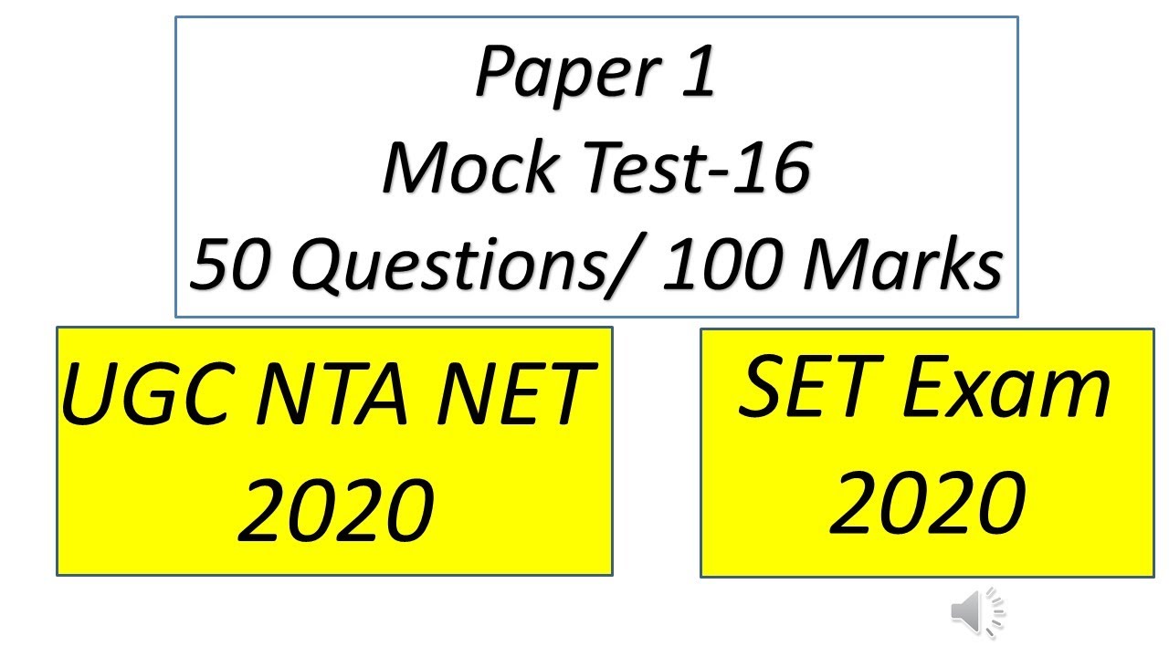 teaching-aptitude-paper-1-ugc-nta-net-and-set-exam-2020-mock-test-16-on-ict-youtube