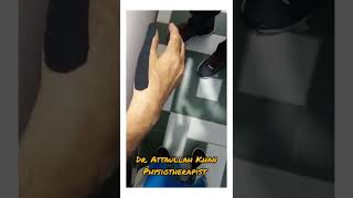 How to tape a sprained tumb like splint, Dr Attaullah Khan Physiotherapist. @dr_khan_aura screenshot 5