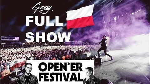 G EAZY - FULL SHOW  I OPENER FESTIVAL I POLAND I 2017 I GOPRO HD