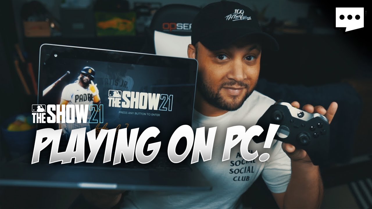 Playing MLB The Show 21 on PC