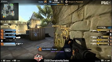 CS:GO Fnatic vs NIP. Amazing frags