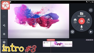 how to Make Color Smoke intro For youtube||Kinemaster tutorial|TECHNO WORLD
