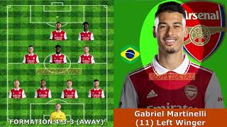 Arsenal & Manchester City Predicted Lineup  | EPL English Premier League | Fixtures Today