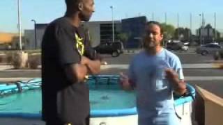Kobe Bryant Jumps Over Aston Martin and Pool of Snakes w/ Jackass Crew