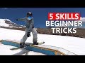 5 Skills for Beginner Snowboard Tricks