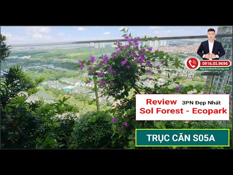 Review Căn Hộ Sol Forest Ecopark – Trục Căn Hộ S05A Tòa SO2 View Đẹp Như Nào??? 2023 mới nhất