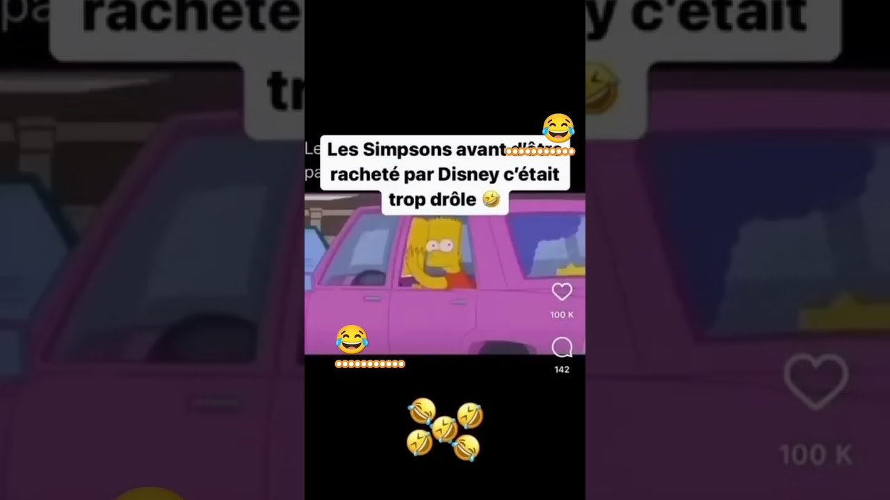 LES SIMPSONS 😂 #foryou #pourtoi #shorts
