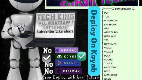 Deploy free Suhail md WhatsApp bot without heroku easy and free deploy