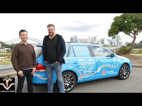 Wiebe Wakker Interview Electric Vehicle 95000km Amsterdam to Sydney | Ludicrous Feed | Tesla Tom