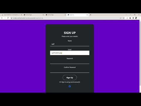 Authentication Service Using NodeJS