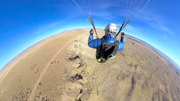 Insta360 Paragliding in the Colorado desert