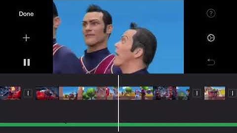 We are Number One but edited with imovie