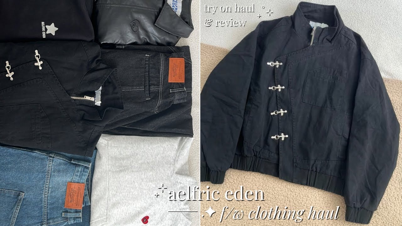 aelfric eden haul 🍂˚₊ ୨ৎ f/w clothes essentials | примерка и обзор ₊˚ෆ
