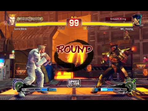Ultra Street Fighter IV battle: Guile vs M. Bison