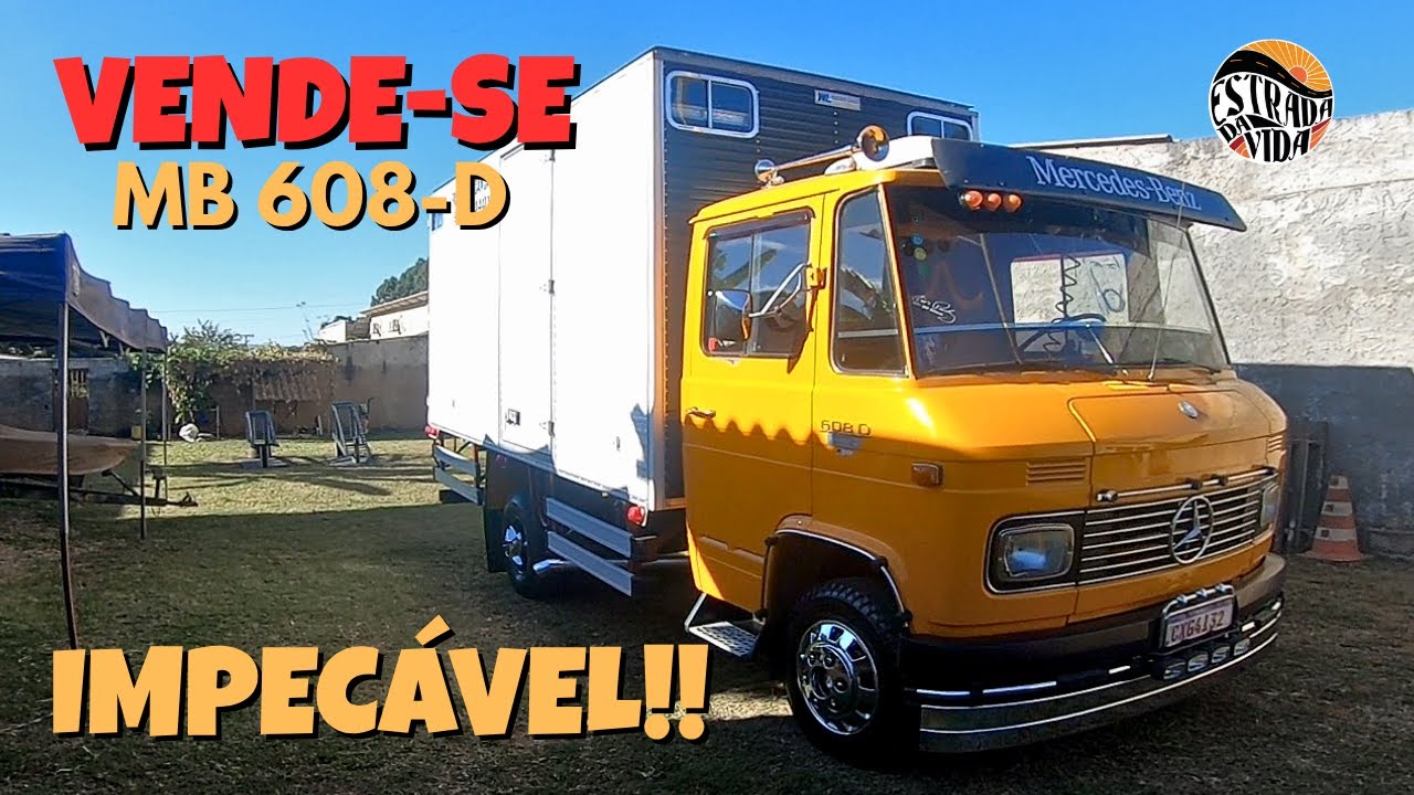 VENDE-SE A MB 608-D MAIS NOVA DO BRASIL!! CARRO DE COLECIONADOR MUITO NOVA!