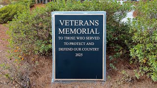 Veterans Memorial Renovation 2025 - Final Phase - Dedicated November 11, 2025