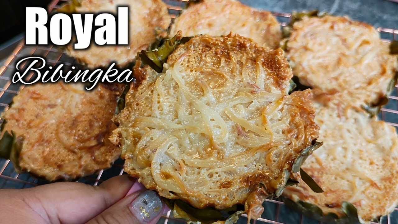 Royal bibingka masarap at simple lang ang sangkap by mhelchoice Madiskarteng Nanay