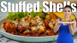 This Is How I Make My CHEESY LASAGNA STUFFED SHELLS, You Won’t Believe How Easy It Is!!! Stuffed Lasagna Shells Recipe