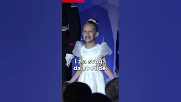 Zbog pesme koju peva devojčica Marija plače cela Srbija