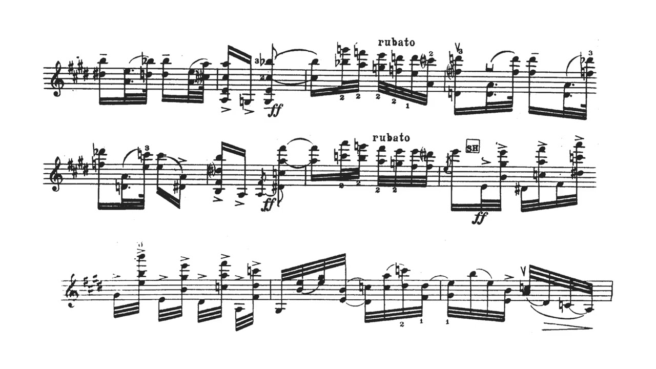 Eugène Ysaÿe: Sonata No. 6 in E major (1923) - YouTube
