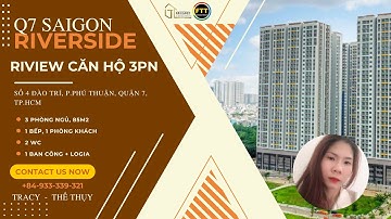 🌺🌺REVIEW CĂN HỘ 3PN, CĂN GÓC 85M2, CHUNG CƯ Q7 SAIGON RIVERSIDE🌺🌺Hotline: 0933.339.321 Ms Thụy