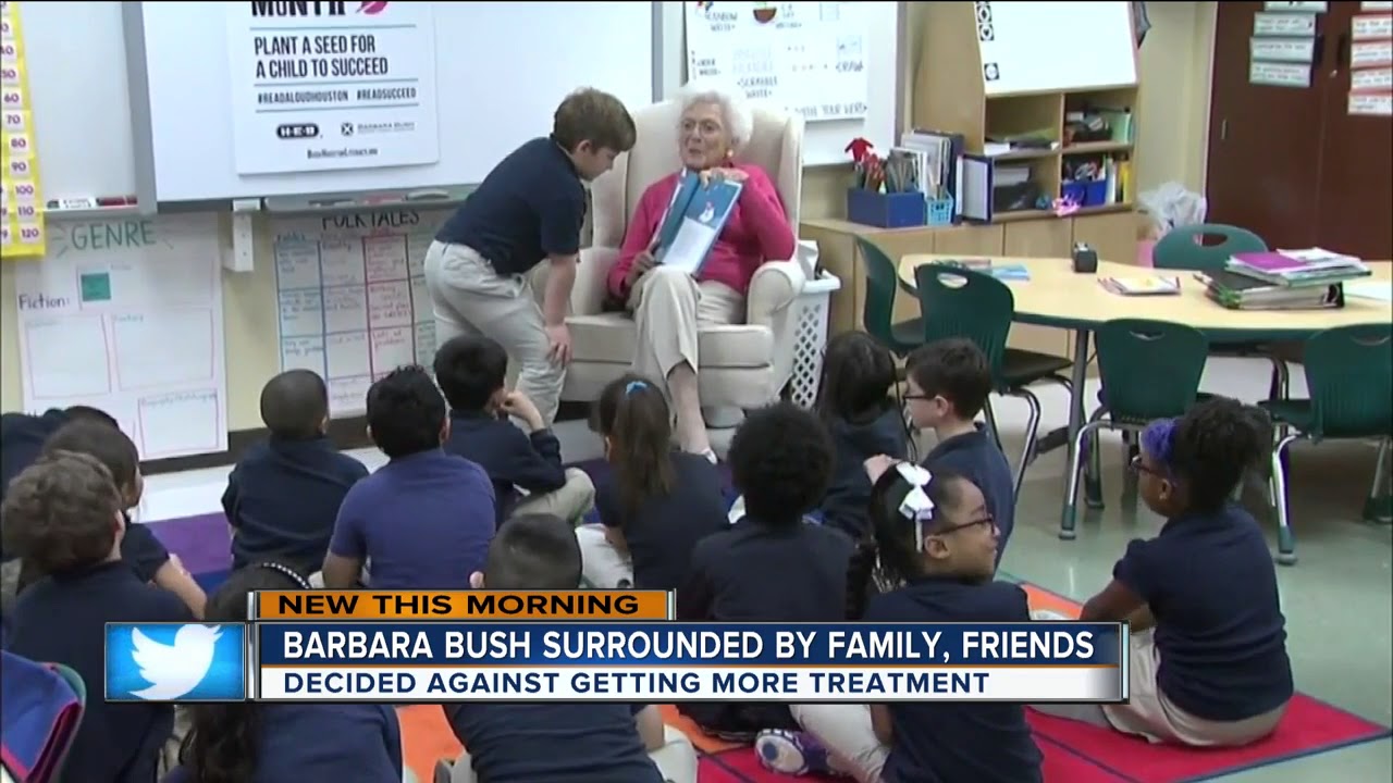 Barbara Bush in failing health