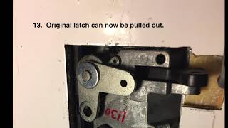 Phaeton Door Latch