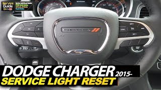 Dodge Charger 2015- Oil Light Reset