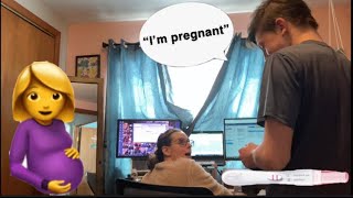 “I’m pregnant prank” on my mom