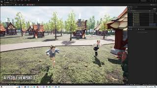 Procedural Development + VFX YR3 (Semester 2, Week 8) - AI Civilians