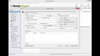 How to Manually Create a New Shipping Label in ReadyShipper Shipping Software