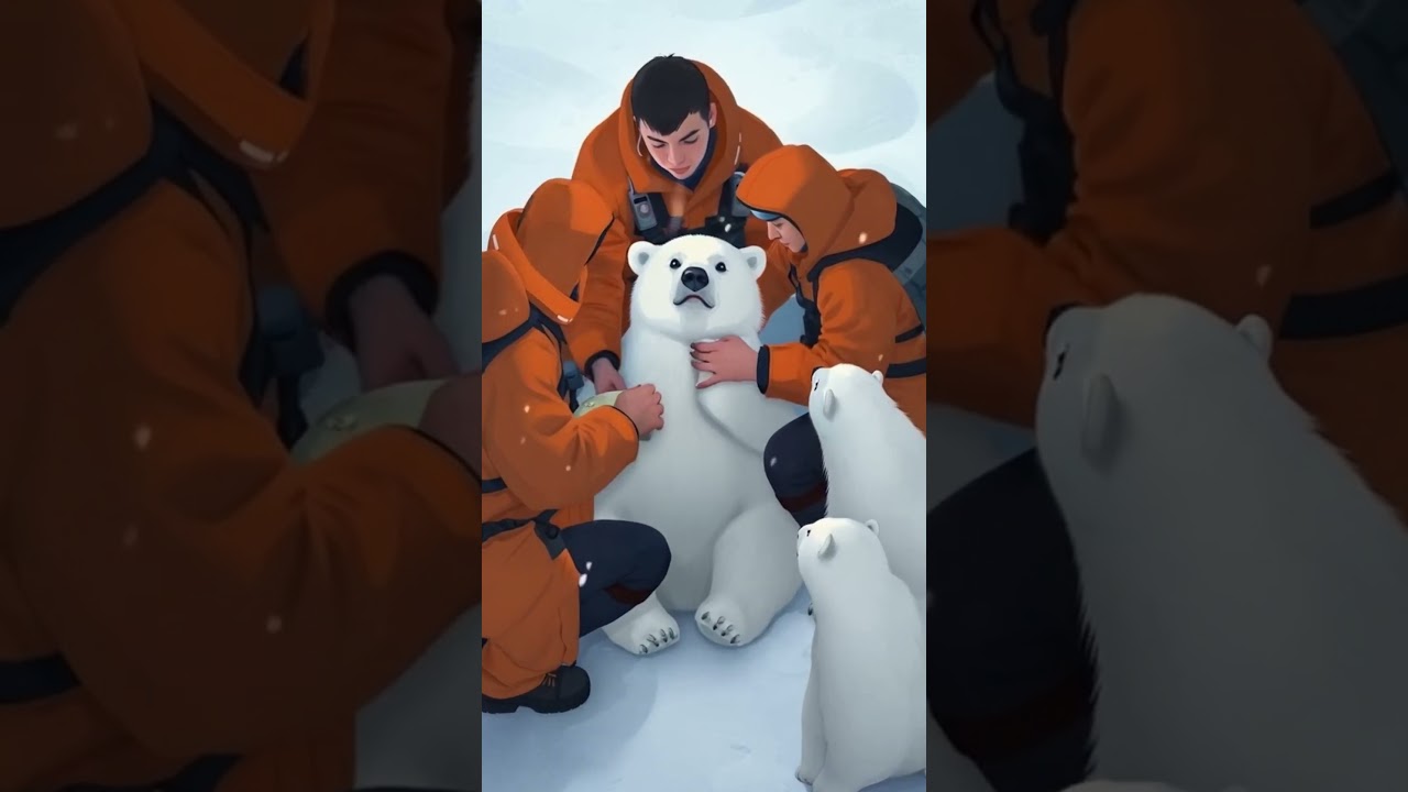 The Heroic Rescue of an Injured Bear 