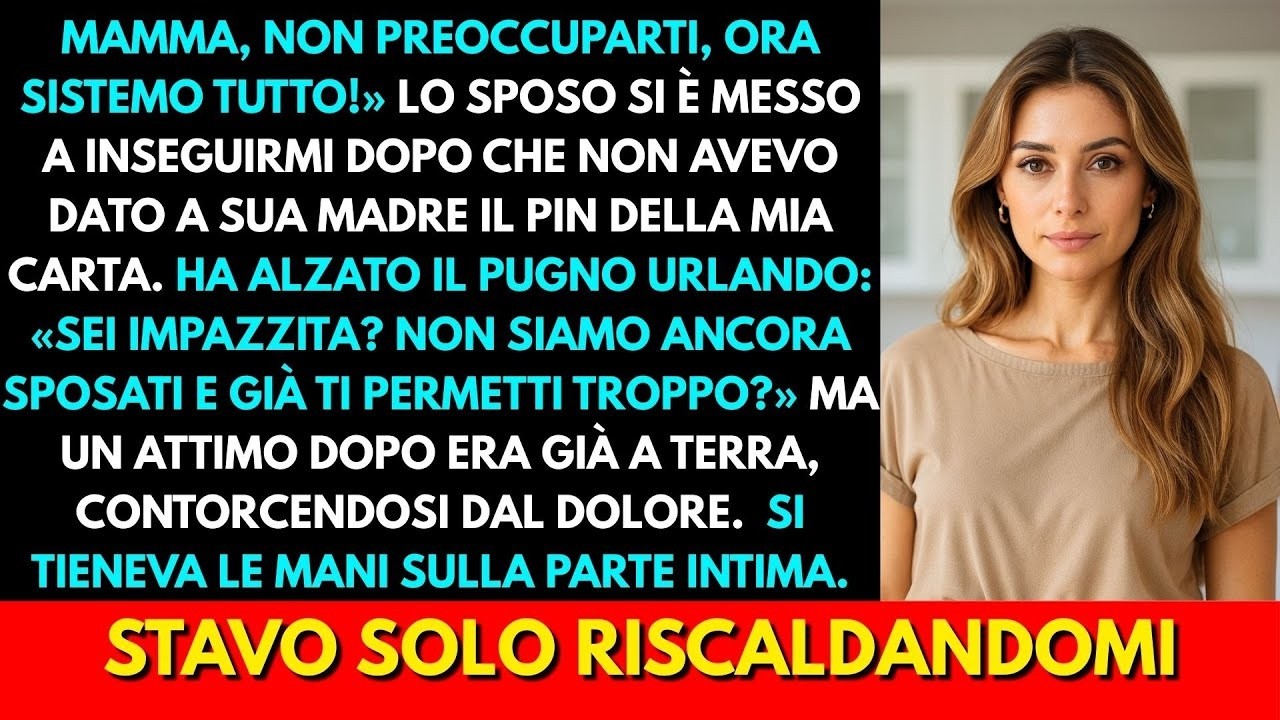 Stavo per sposare l'uomo che amavo, ma a una settimana dalle nozze ho scoperto che sua madre aveva prelevato duemila euro dal mio conto, senza dirmi nulla. Quando ho chiesto spiegazioni, lui mi ha...