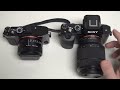 Sony Alpha A7 vs Cyber-shot RX1 Update