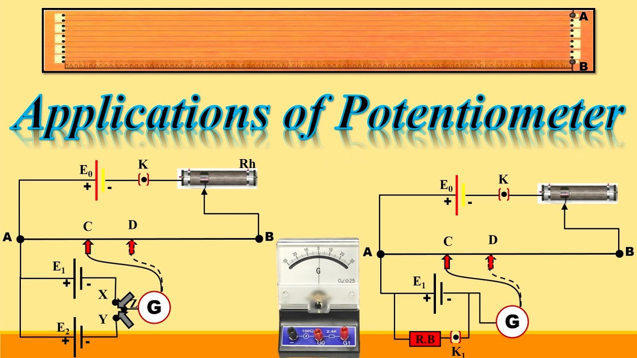 Applications of potentiometer YouTube